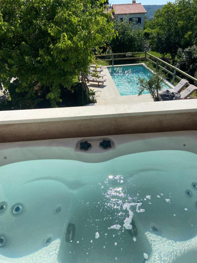 Wellness House Oliva With Heated Salt Water Pool, Sauna & Jakuzzi Labin  Zewnętrze zdjęcie