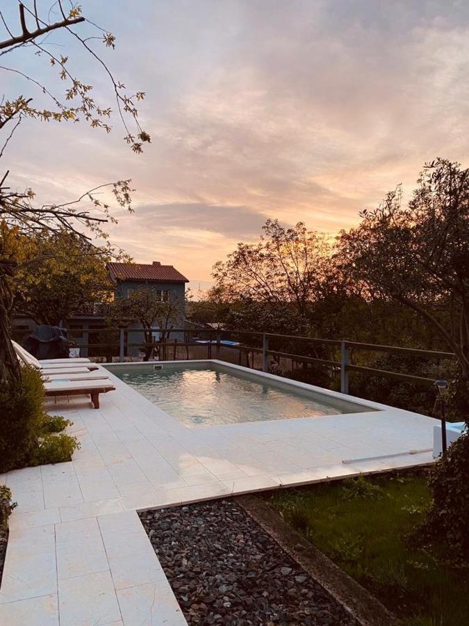 Wellness House Oliva With Heated Salt Water Pool, Sauna & Jakuzzi Labin  Zewnętrze zdjęcie