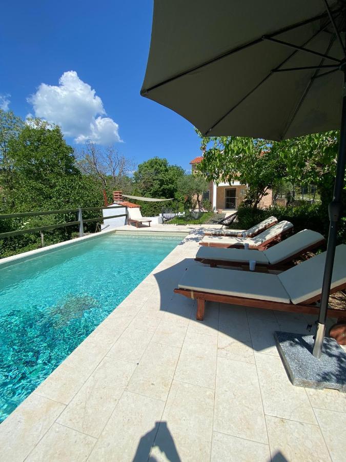 Wellness House Oliva With Heated Salt Water Pool, Sauna & Jakuzzi Labin  Zewnętrze zdjęcie